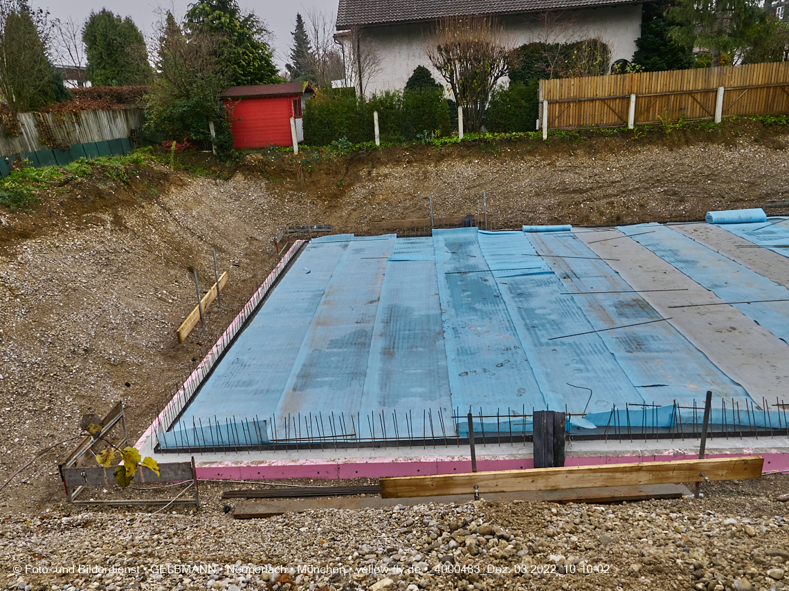 03.12.2022 - Neubau eines Mehrfamilienhause in der Niederalmstraße 16 in Neuperlach-Trudering